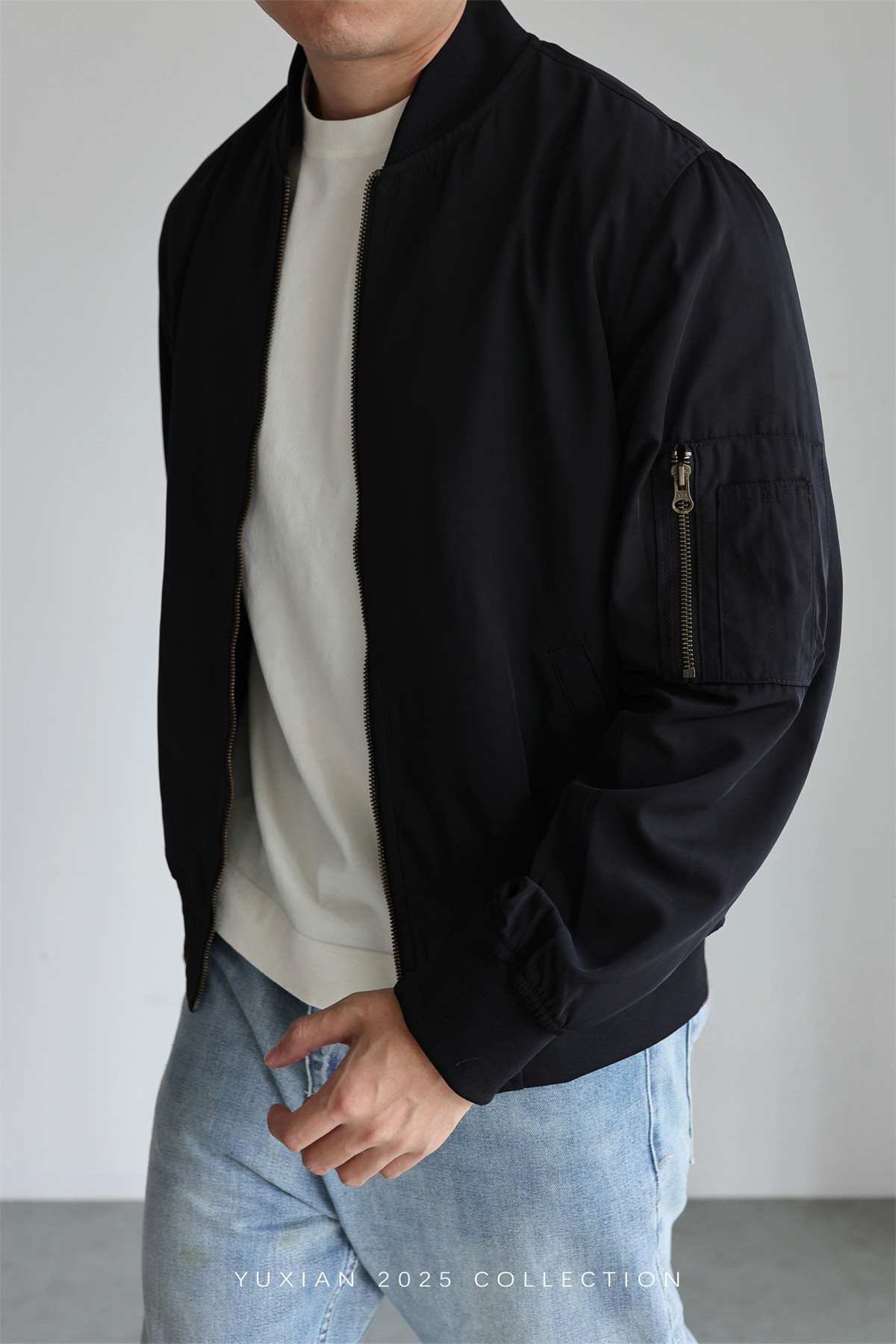 MONSEN Suitory Lightweight MA-1 Flight Jacket in Performance Blend product image