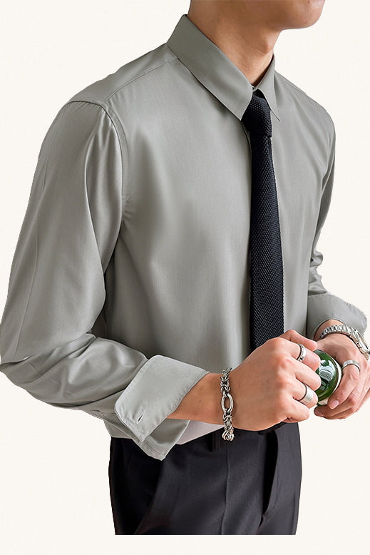 MONSEN Suitory Bamboo-Blend Wrinkle-Free Shirt in Bamboo Blend product image