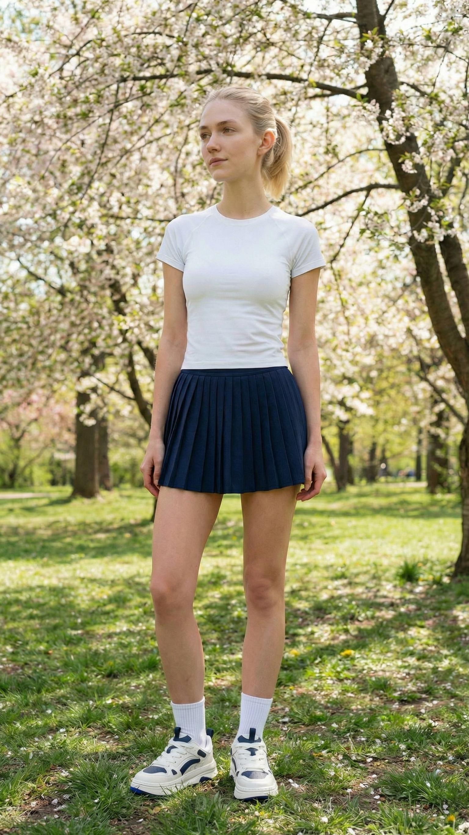 MONSEN Suitory White Low-Top Court Sneakers in Leather product image