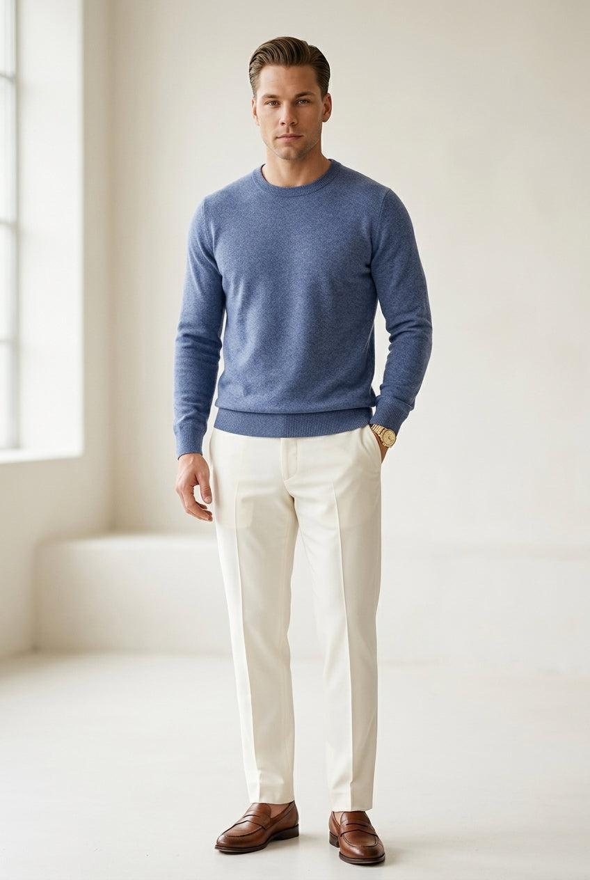 MONSEN Suitory Pure Goat Cashmere Sweater product image
