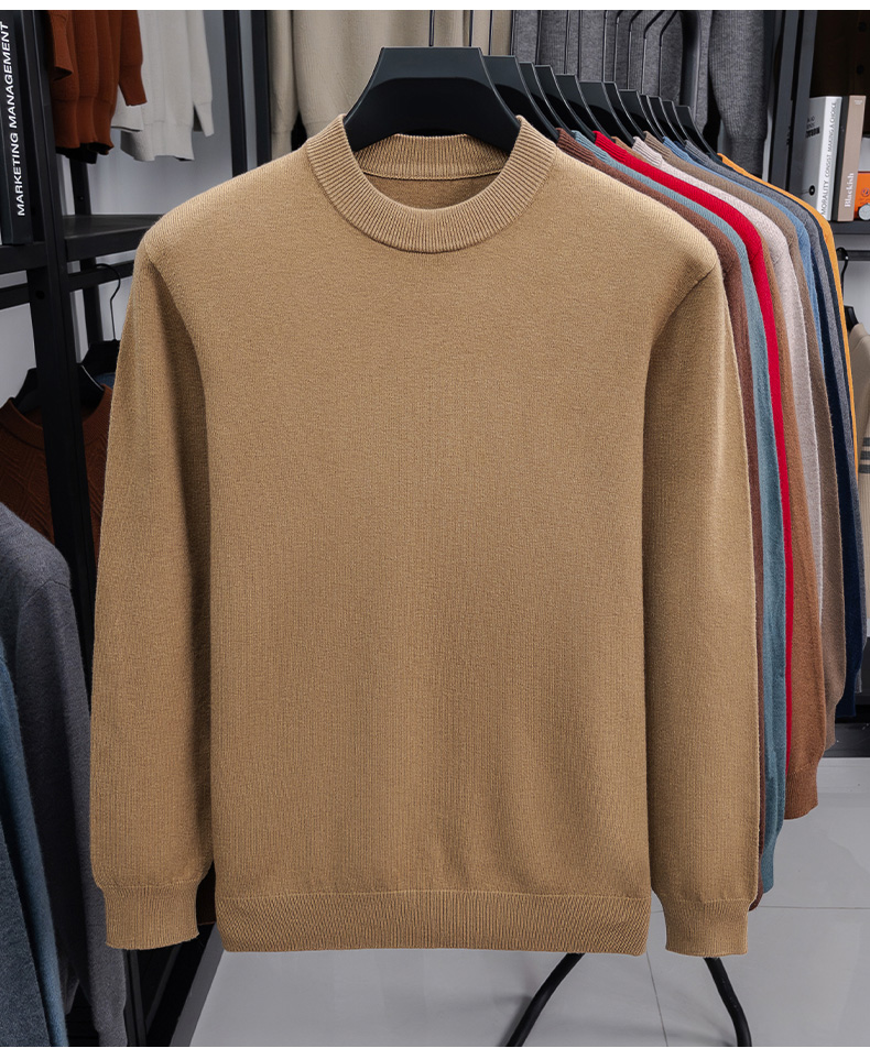 100% Wool Crew Sweater