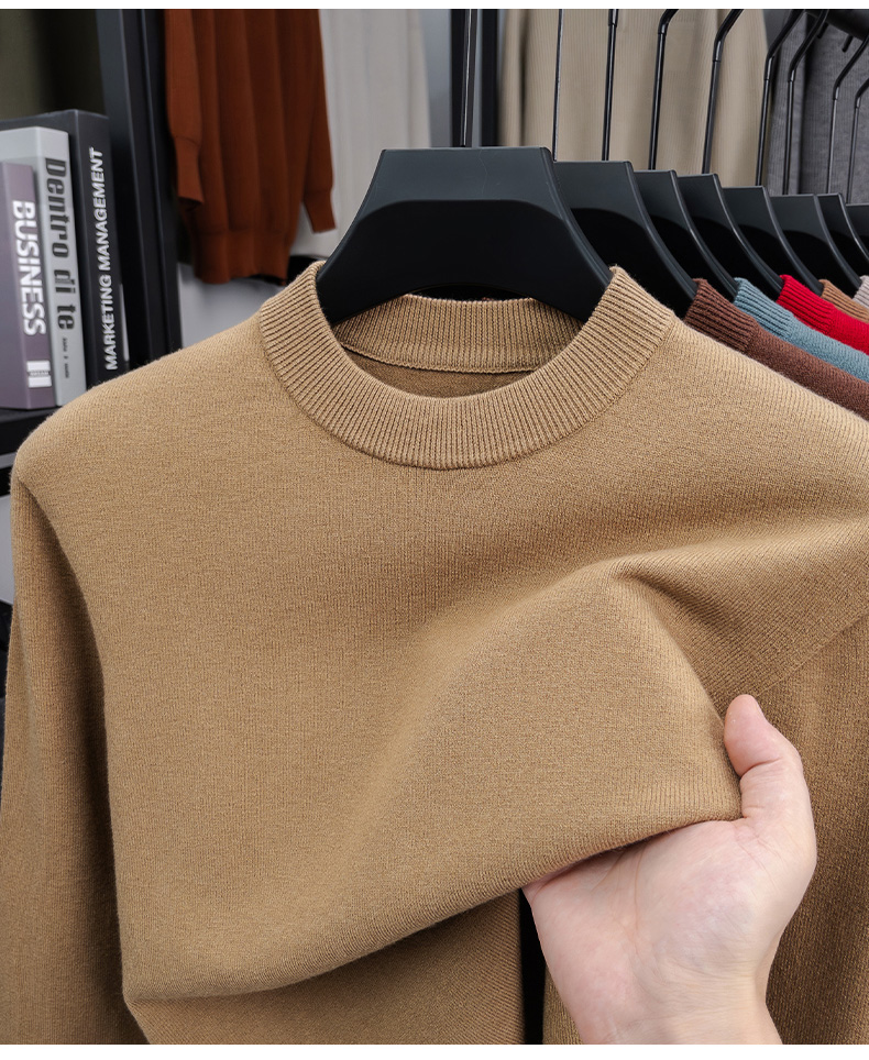 100% Wool Crew Sweater
