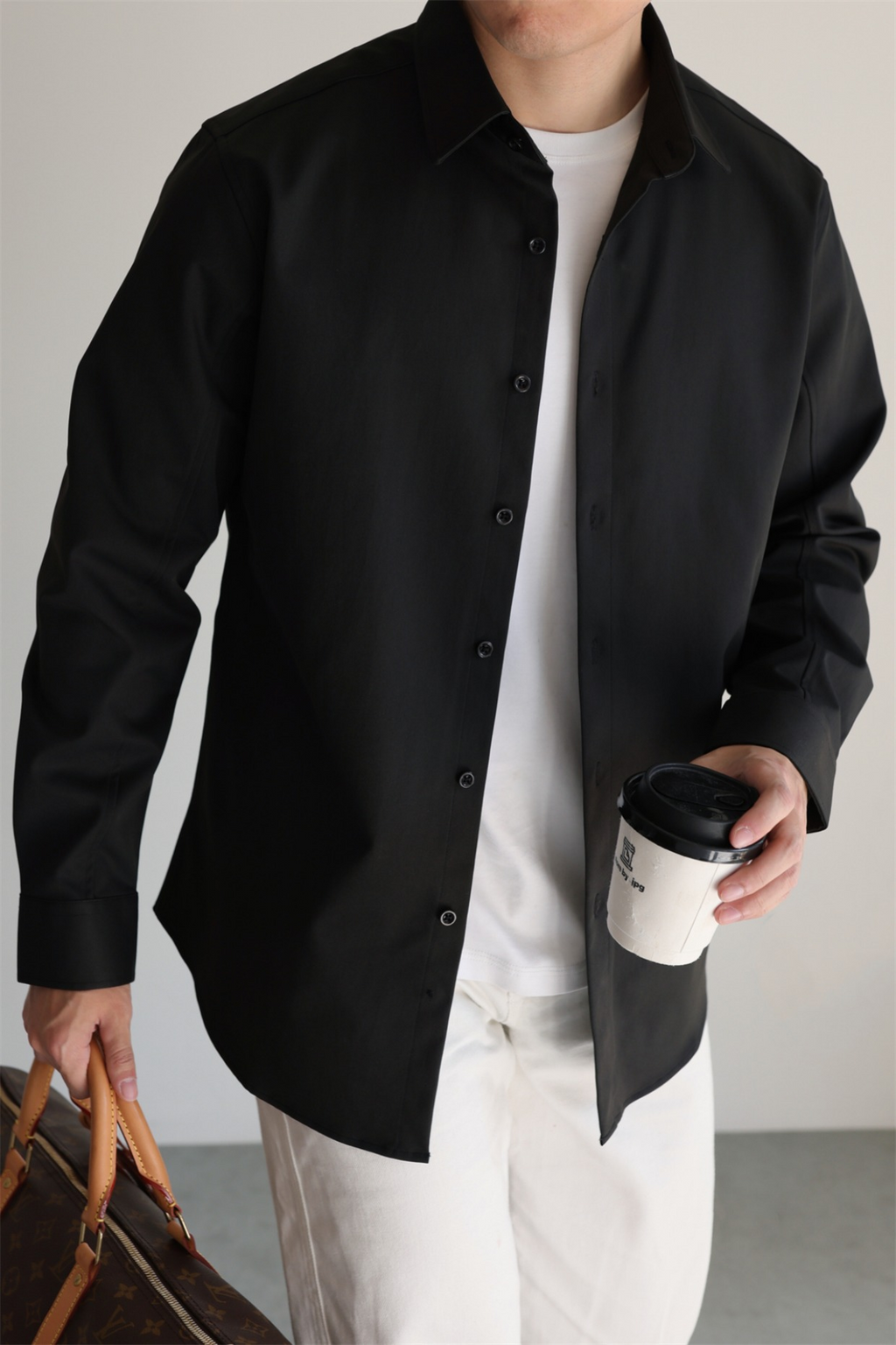 Easy-Care Cotton-Feel Shirt