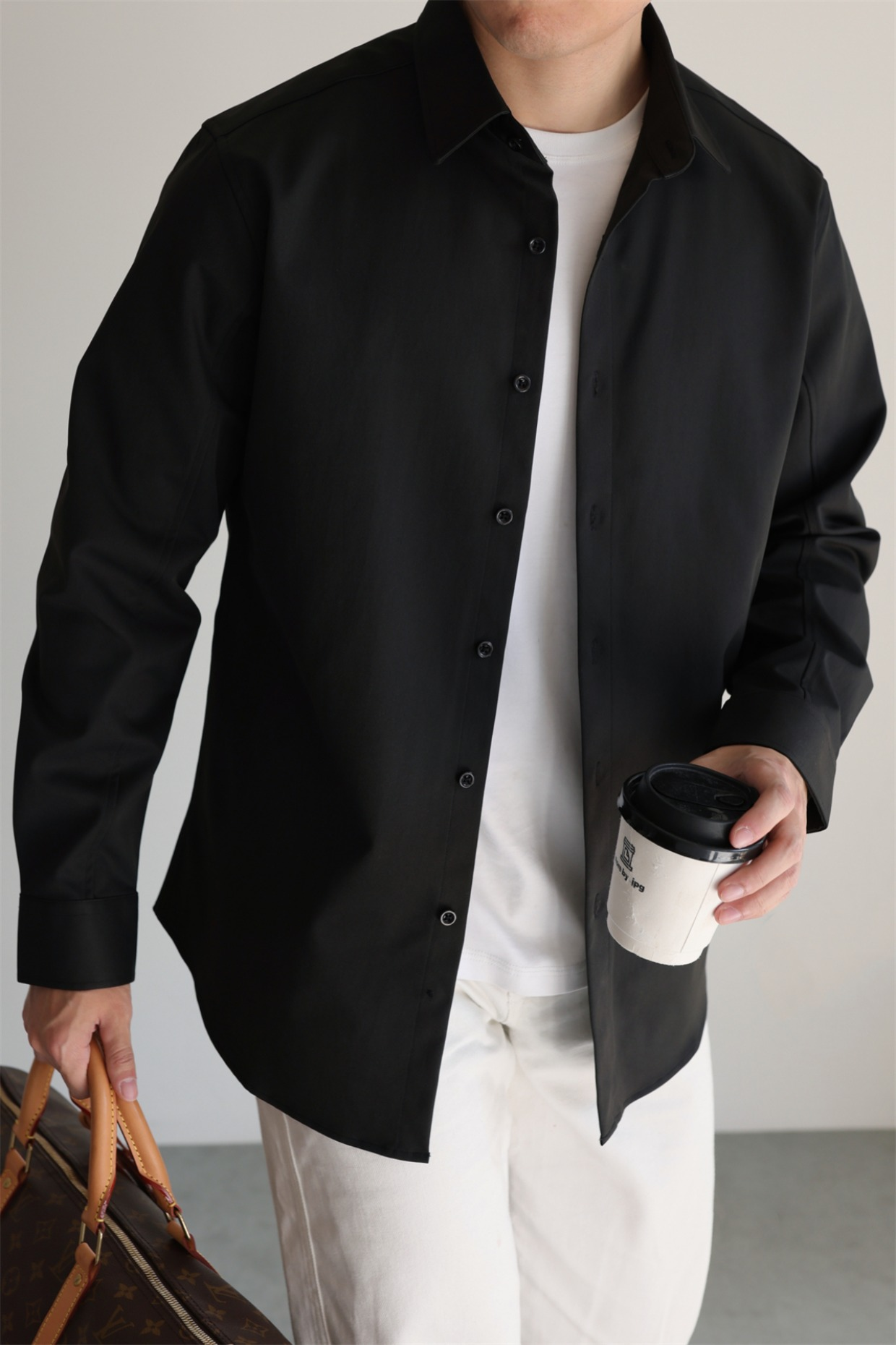 Easy-Care Cotton-Feel Shirt