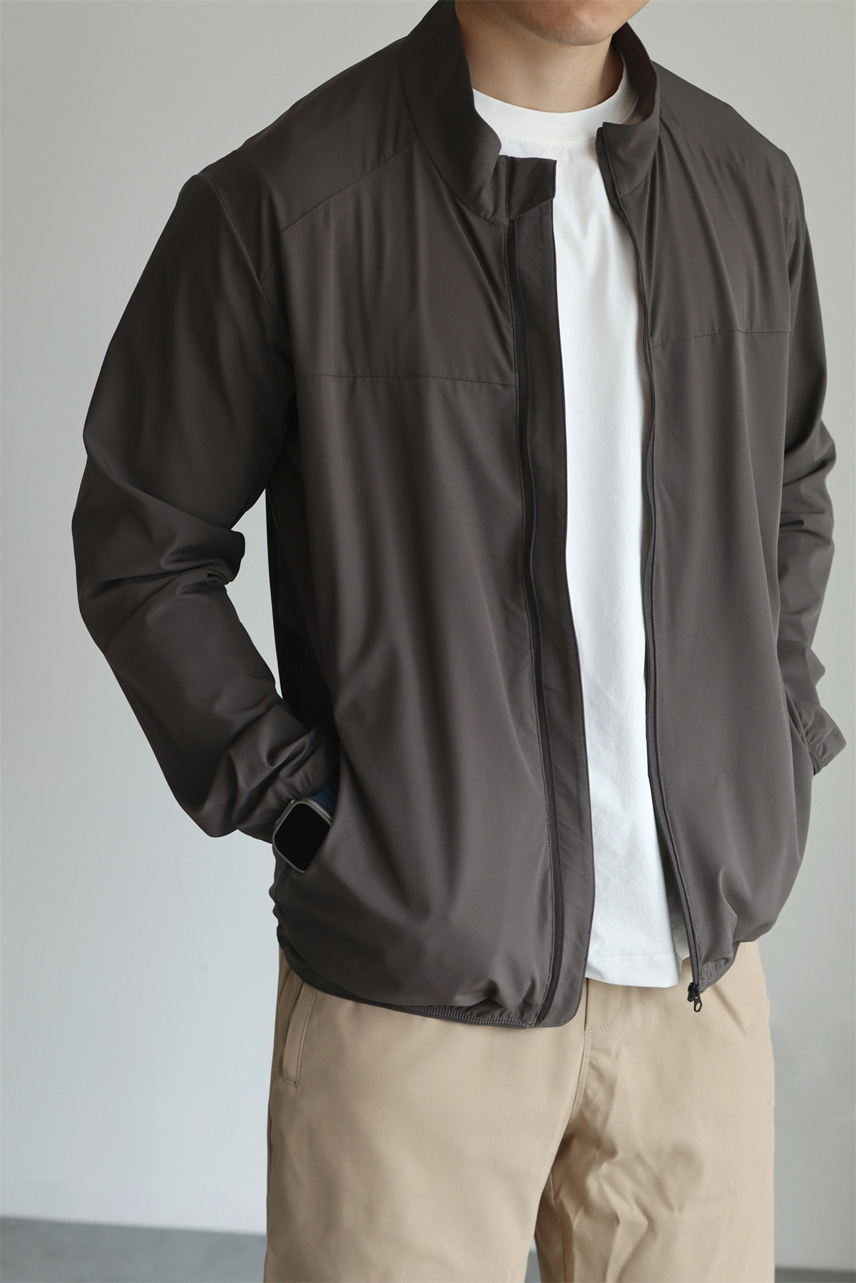 MONSEN Suitory Lightweight Breathable Quick-Dry Sun-Protection Stand-Collar Jacket product image