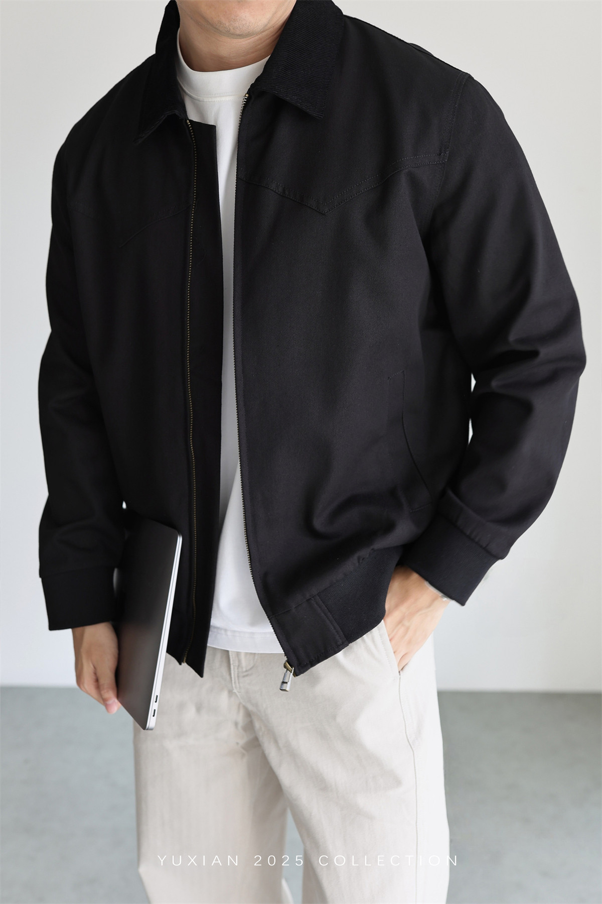 MONSEN Suitory Washed Cotton Twill Jacket product image