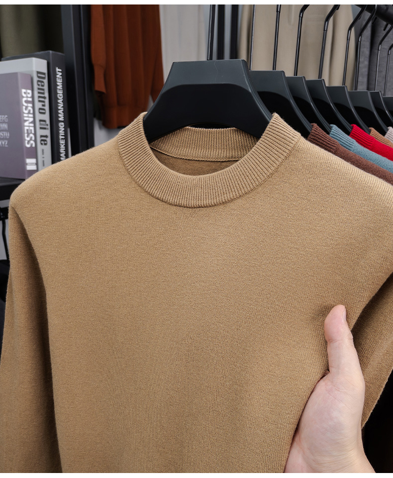 100% Wool Crew Sweater