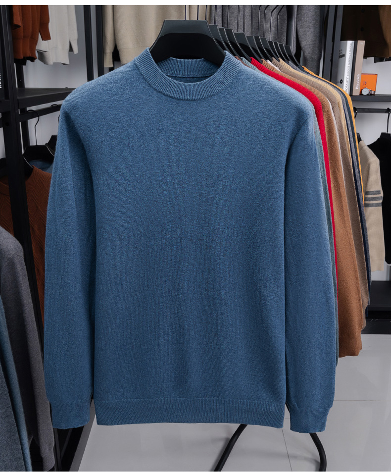 100% Wool Crew Sweater