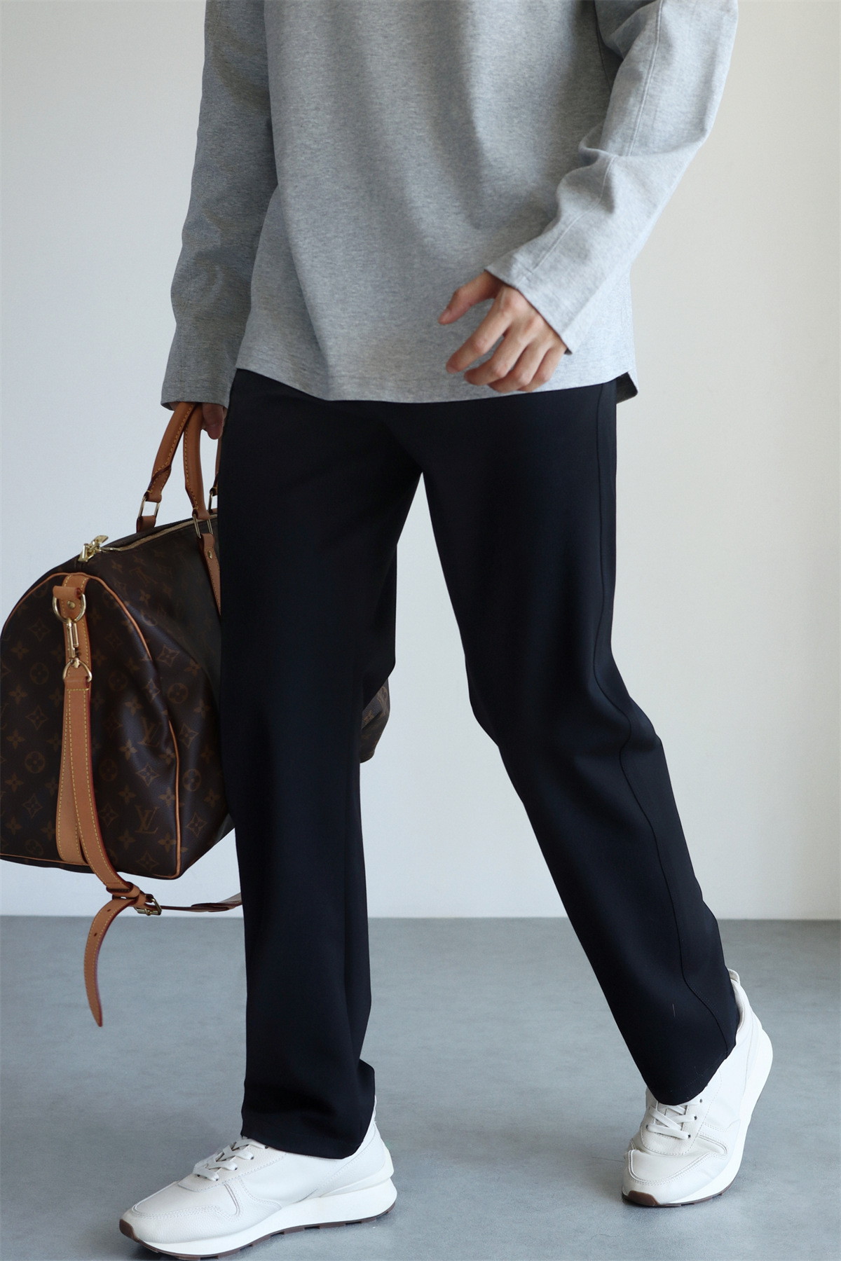 MONSEN Suitory No-Iron Zero Dyed Casual Trousers in Performance Blend product image