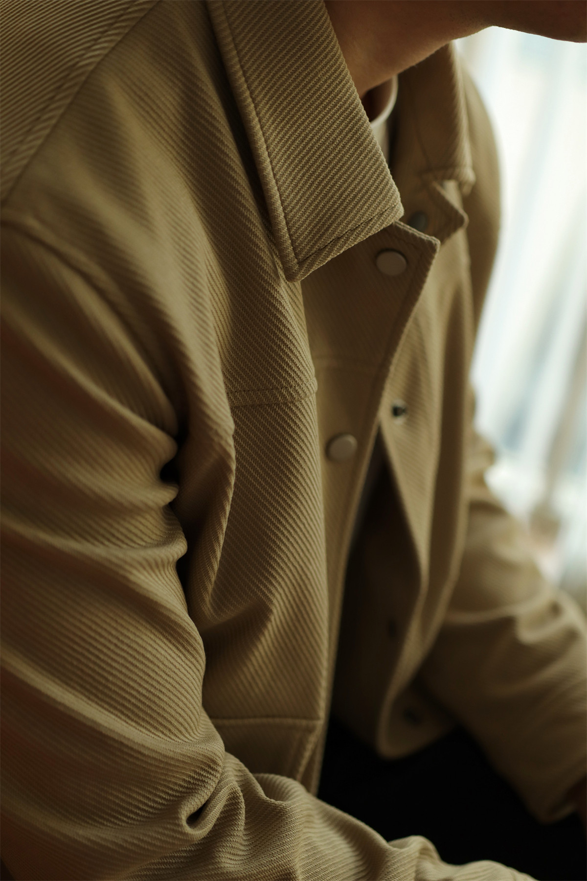 MONSEN Suitory Textured Twill Pocket Work Jacket product image