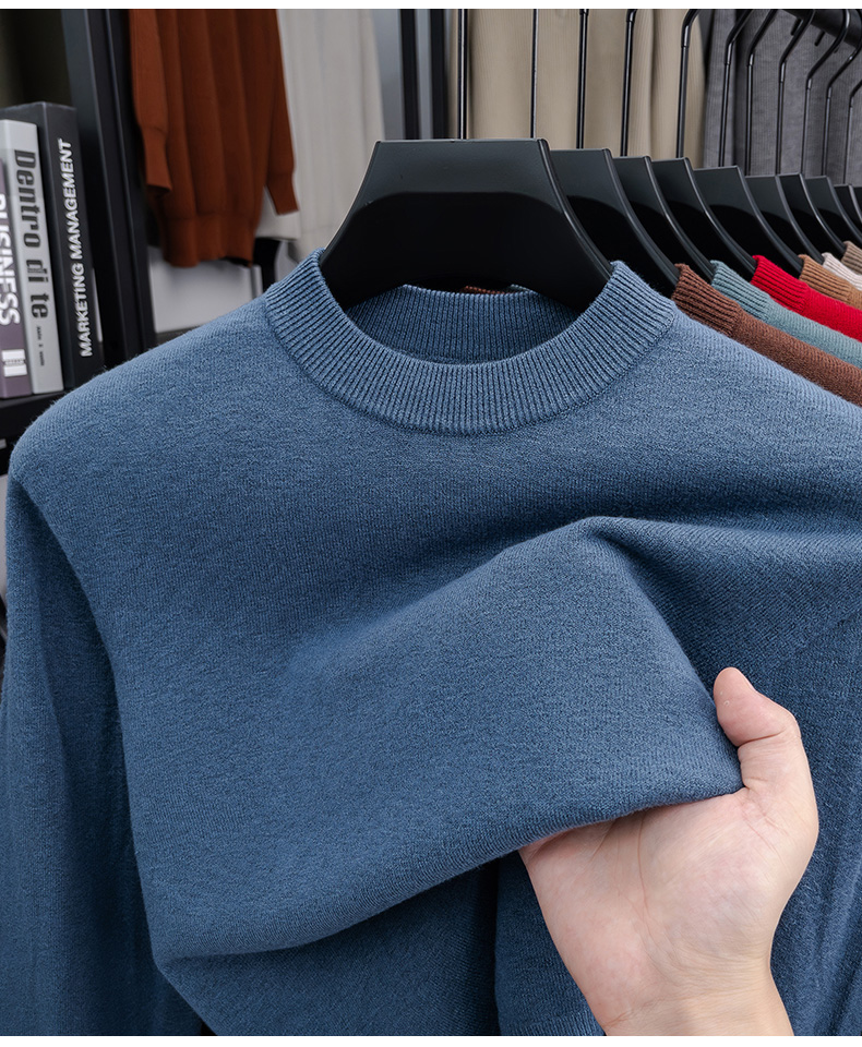 100% Wool Crew Sweater