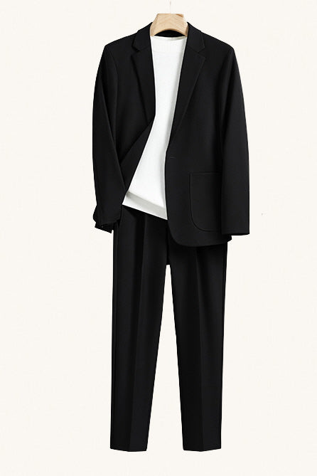 MONSEN Suitory Loose-Fit High-End Blazer/Suit in Denim product image