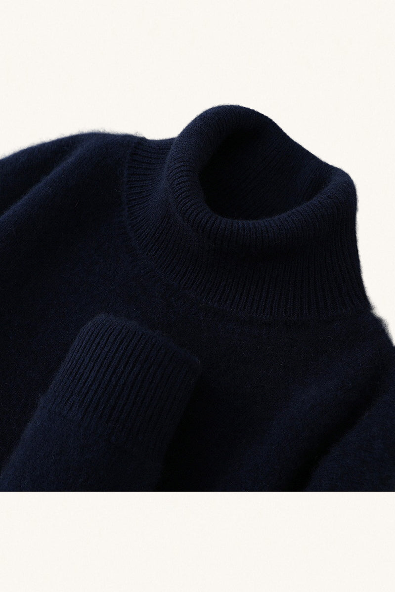 MONSEN Suitory 100% Wool Turtleneck Sweater 1 product image