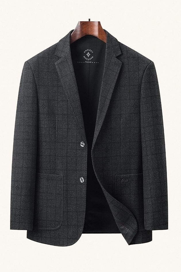 MONSEN Suitory Wool Blend Single Blazer product image