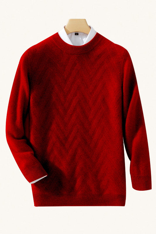 MONSEN Suitory AW 100% Wool Crew Thick Sweater product image
