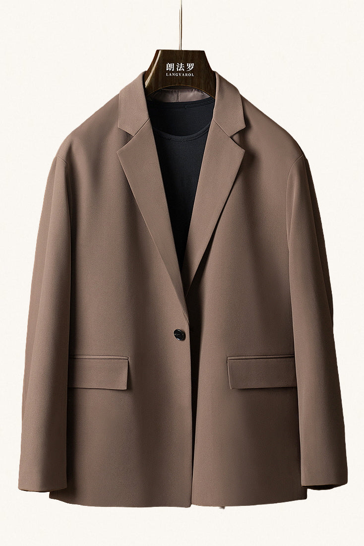 MONSEN Suitory High-Drape Relaxed Blazer in Performance Blend product image