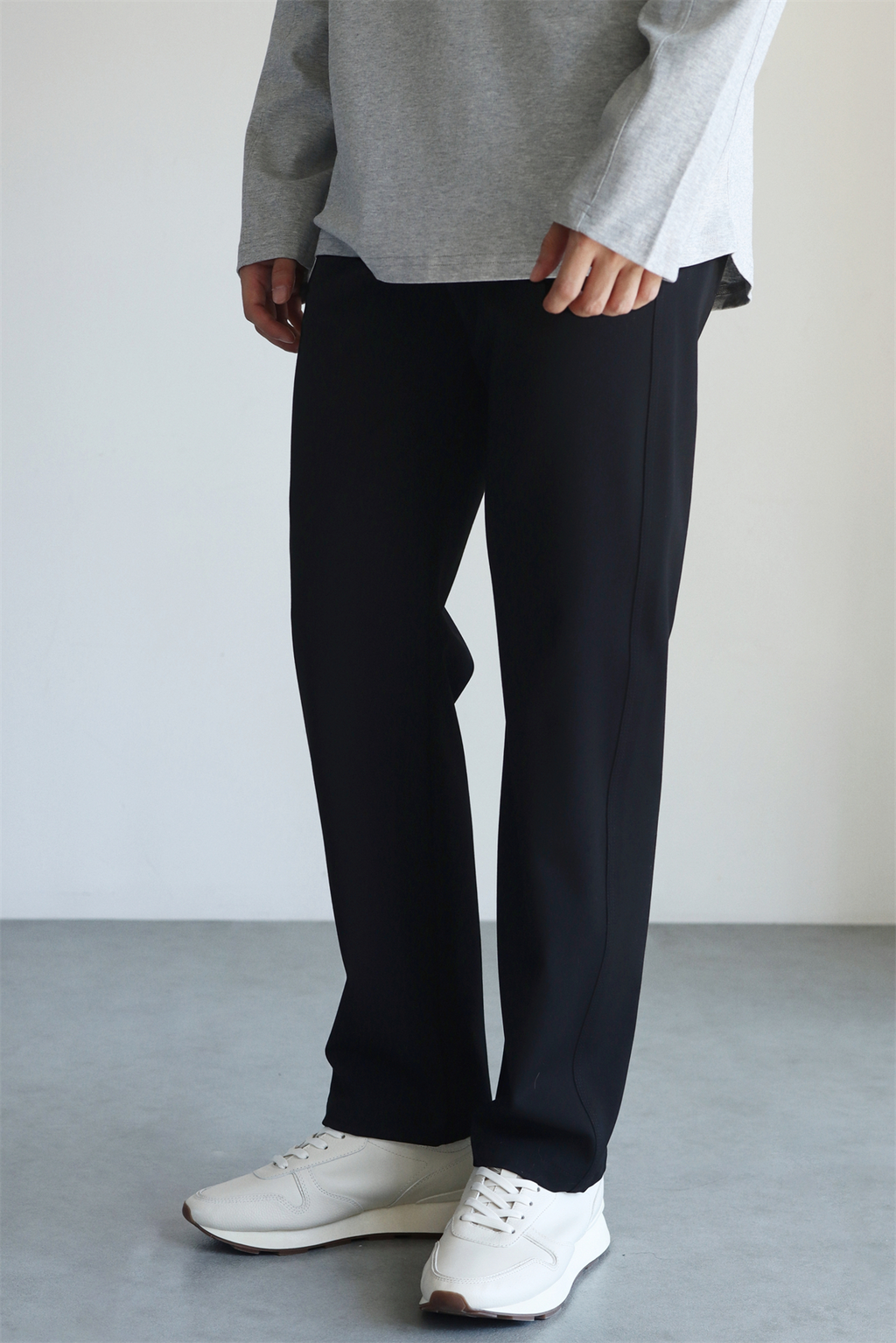 MONSEN Suitory No-Iron Zero Dyed Casual Trousers in Performance Blend product image