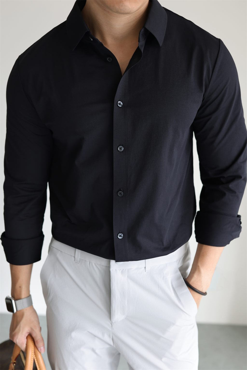 MONSEN Suitory Non-Iron Quick-Dry Shirt in Performance Blend product image