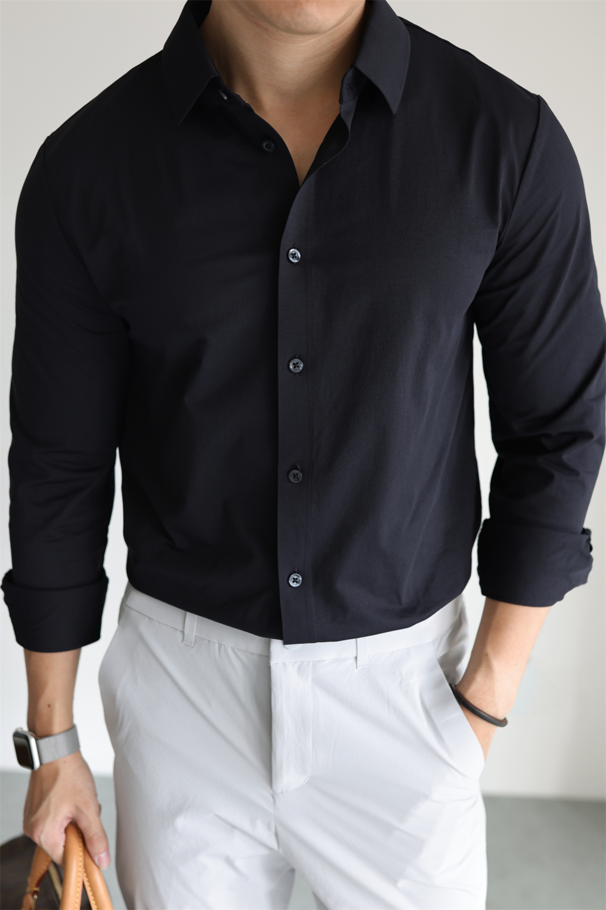 MONSEN Suitory Non-Iron Quick-Dry Shirt in Performance Blend product image