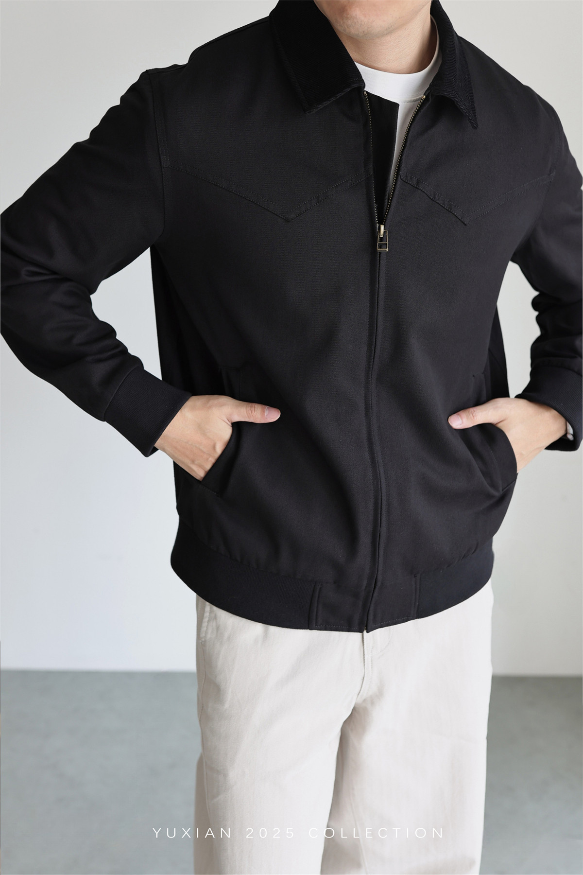 MONSEN Suitory Washed Cotton Twill Jacket product image