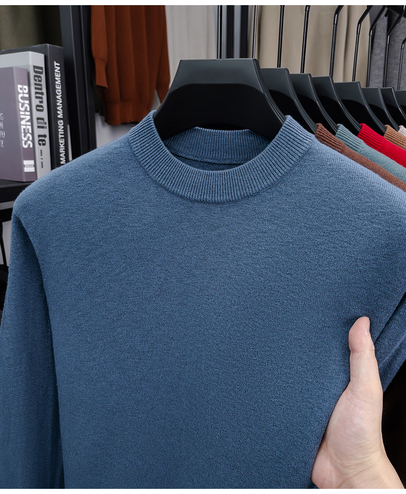 100% Wool Crew Sweater