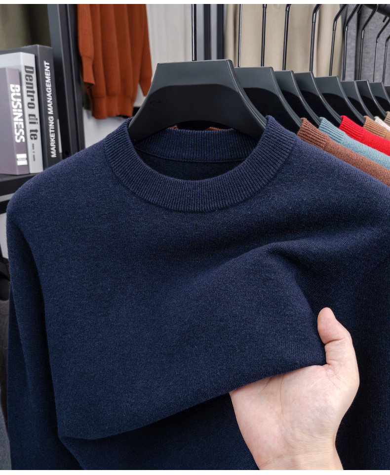 100% Wool Crew Sweater