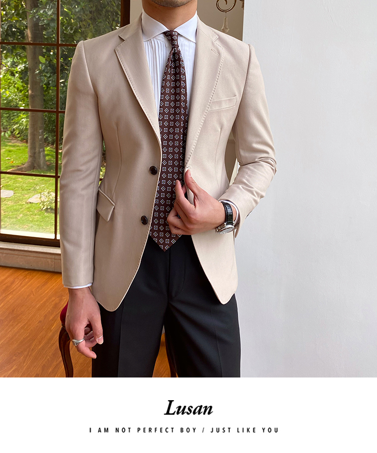 MONSEN Suitory British Casual Slim Fit Blazer in Performance Blend product image