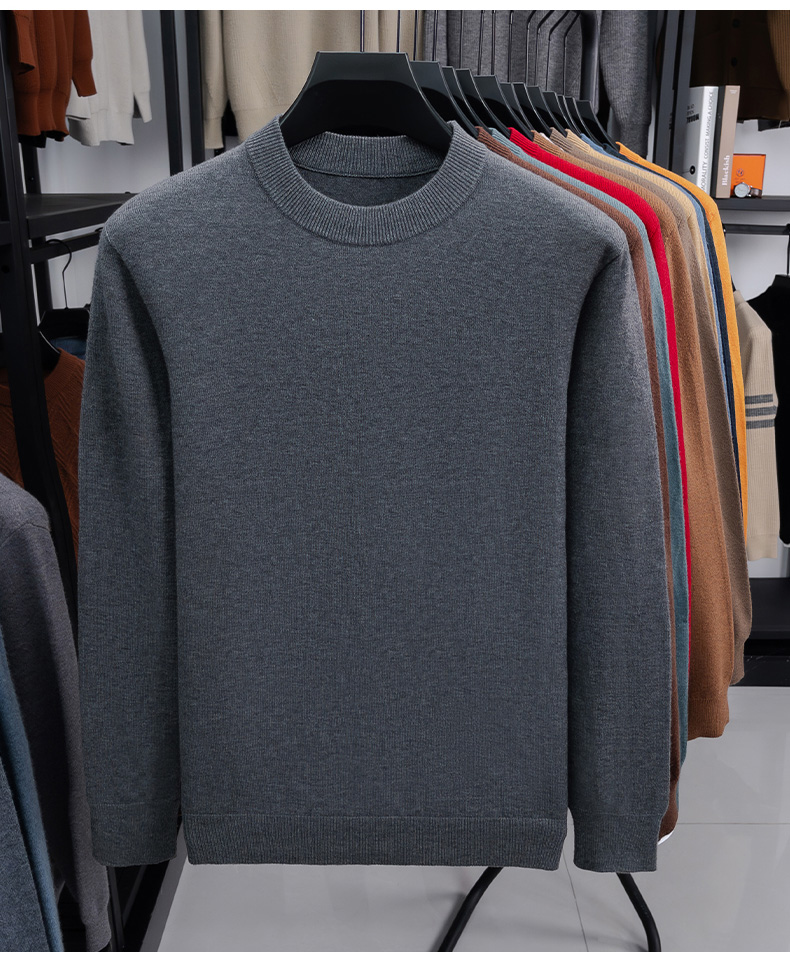 100% Wool Crew Sweater