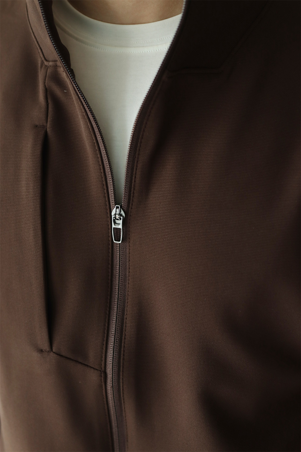 MONSEN Suitory 4-Way Stretch Stand-Collar Outerwear Jacket in Performance Blend product image