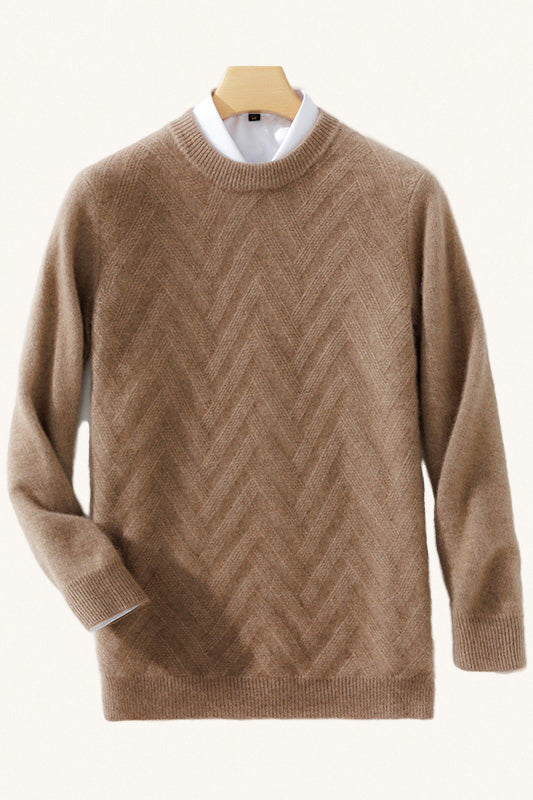 MONSEN Suitory AW 100% Wool Crew Thick Sweater product image