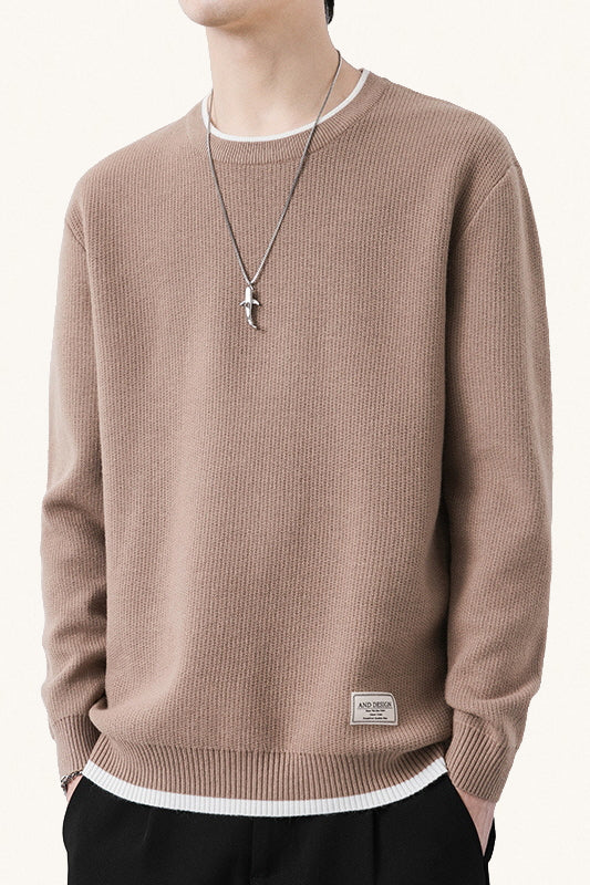 MONSEN Suitory Lightweight Wool Crewneck Sweater product image