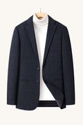 MONSEN Suitory K-Style Wrinkle-Resistant Blazer in Performance Blend front view