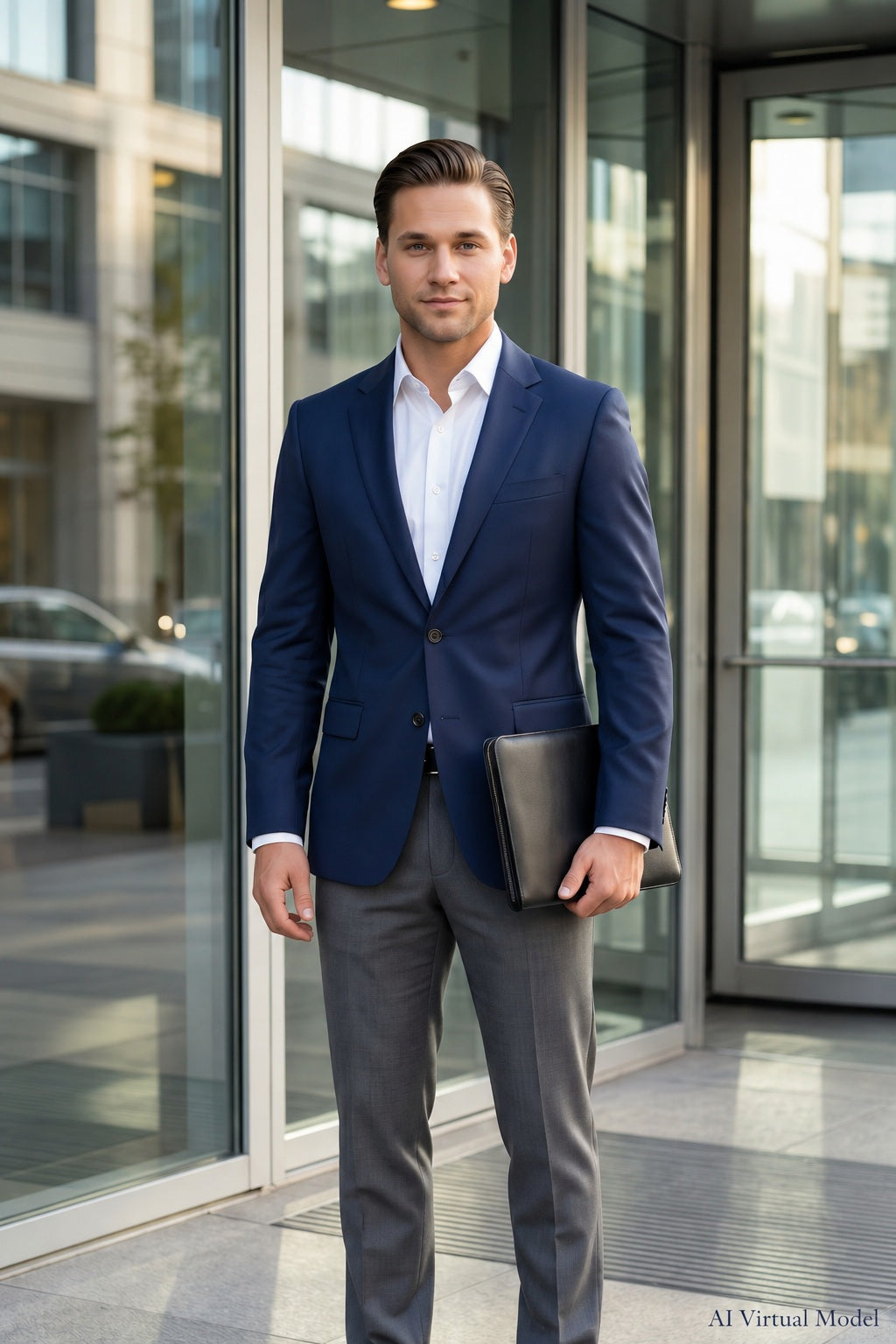 MONSEN Suitory Tencel-Linen Lightweight Blazer product image