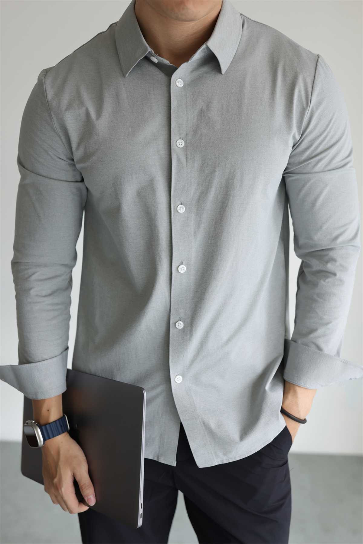 MONSEN Suitory Non-Iron Quick-Dry Shirt in Performance Blend product image