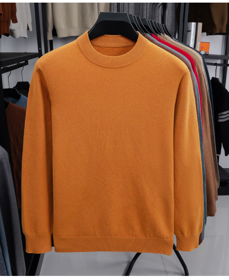 100% Wool Crew Sweater