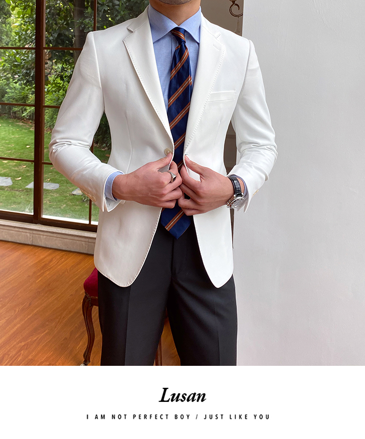 MONSEN Suitory British Casual Slim Fit Blazer in Performance Blend product image