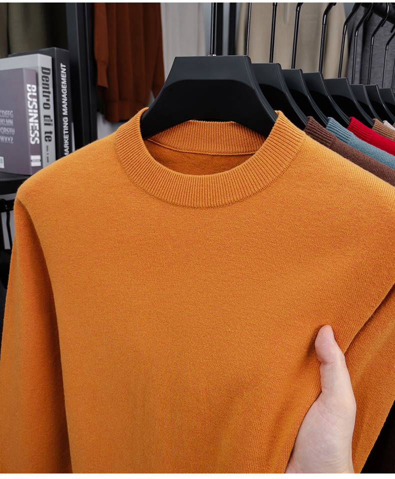 100% Wool Crew Sweater