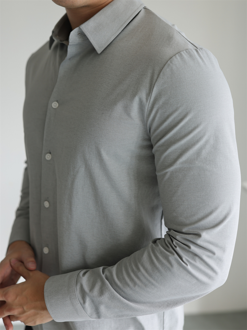 MONSEN Suitory Non-Iron Quick-Dry Shirt in Performance Blend product image