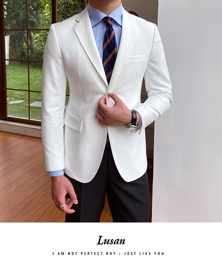 MONSEN Suitory British Casual Slim Fit Blazer in Performance Blend product image