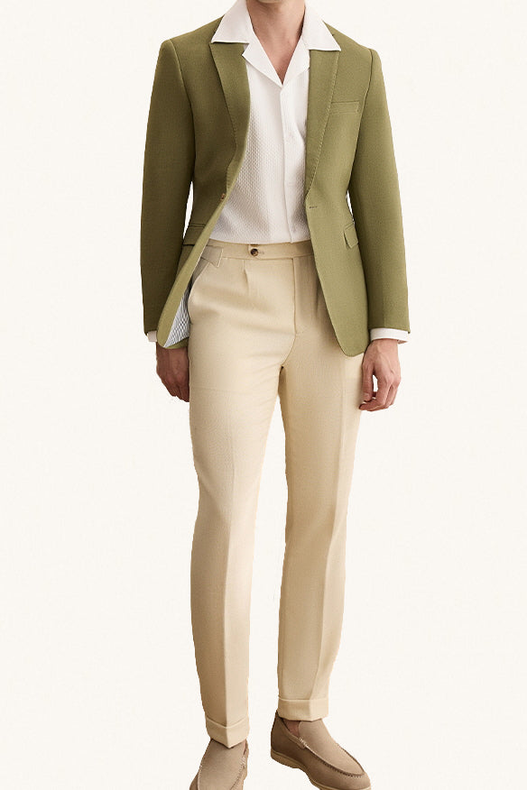 MONSEN Suitory Half-Lined & Breathable K-Style Blazer in Performance Blend product image