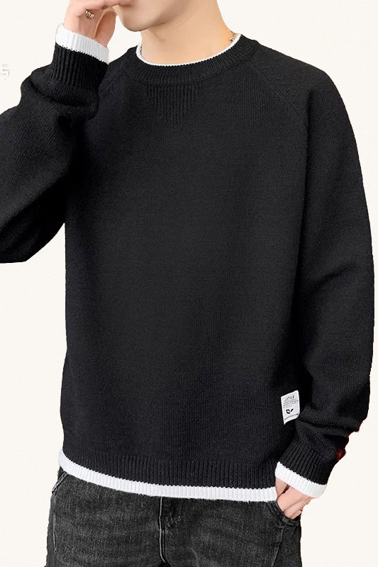 MONSEN Suitory Fleece-Lined Contrast Knit AW25 product image