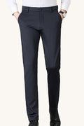MONSEN Suitory Free-Ironing Stretch Trousers front view