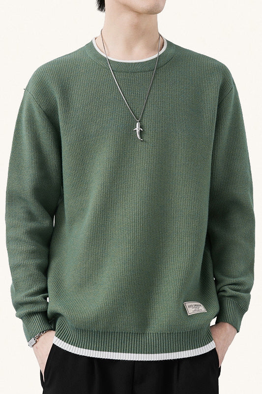 MONSEN Suitory Lightweight Wool Crewneck Sweater product image