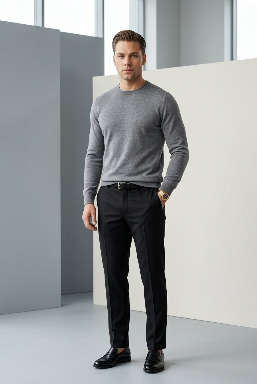 MONSEN Suitory Pure Goat Cashmere Sweater product image