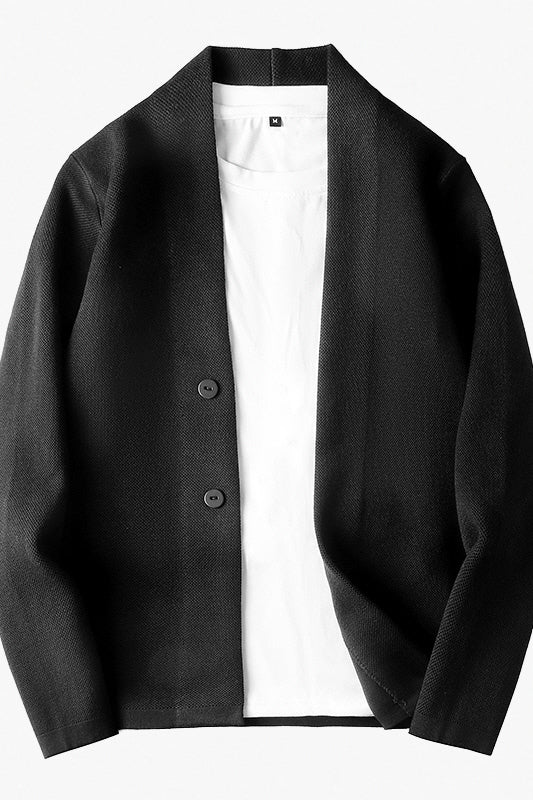 MONSEN Suitory Slim Cardigan in Denim product image
