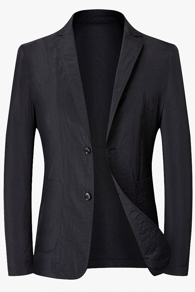MONSEN Suitory Lightweight Ice-Silk Sun-Care Blazer in Silk Blend product image