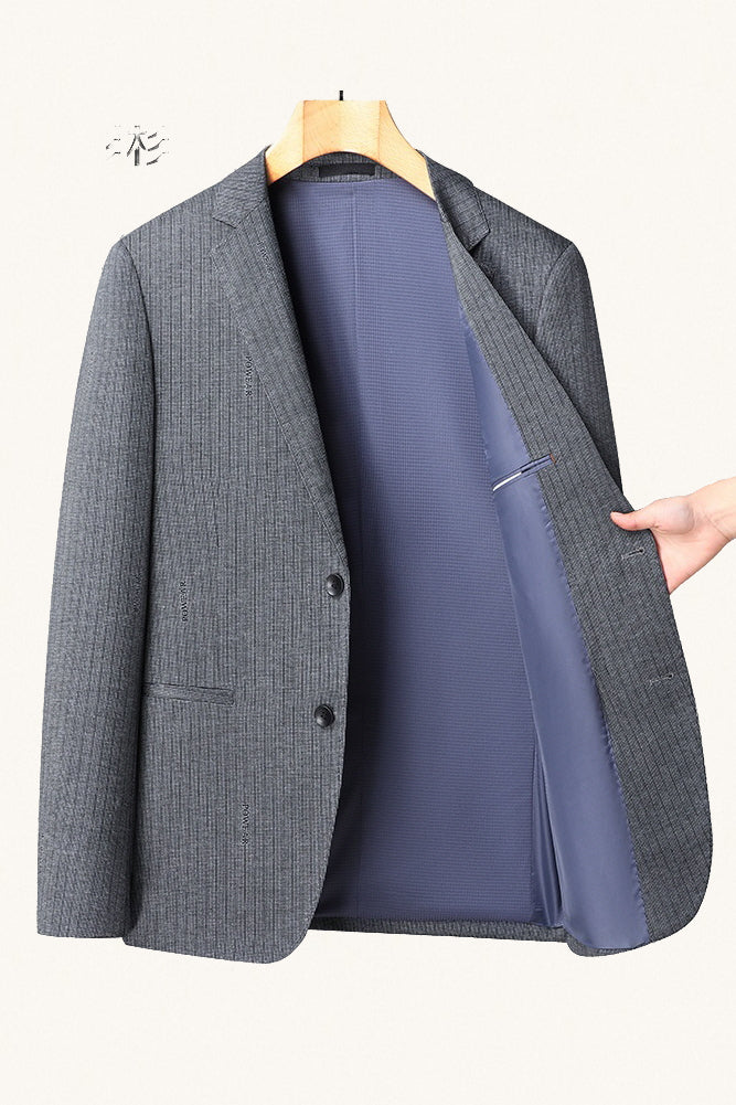 MONSEN Suitory Easy-Care, Wrinkle-Resistant Blazer in Performance Blend product image
