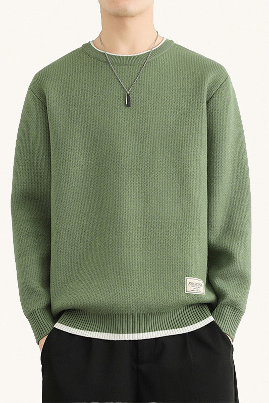MONSEN Suitory Lightweight Wool Crewneck Sweater product image