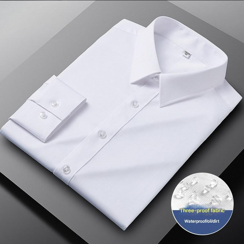 MONSEN Suitory Triple-Protection Water-Repellent Dress Shirt in Bamboo Blend product image