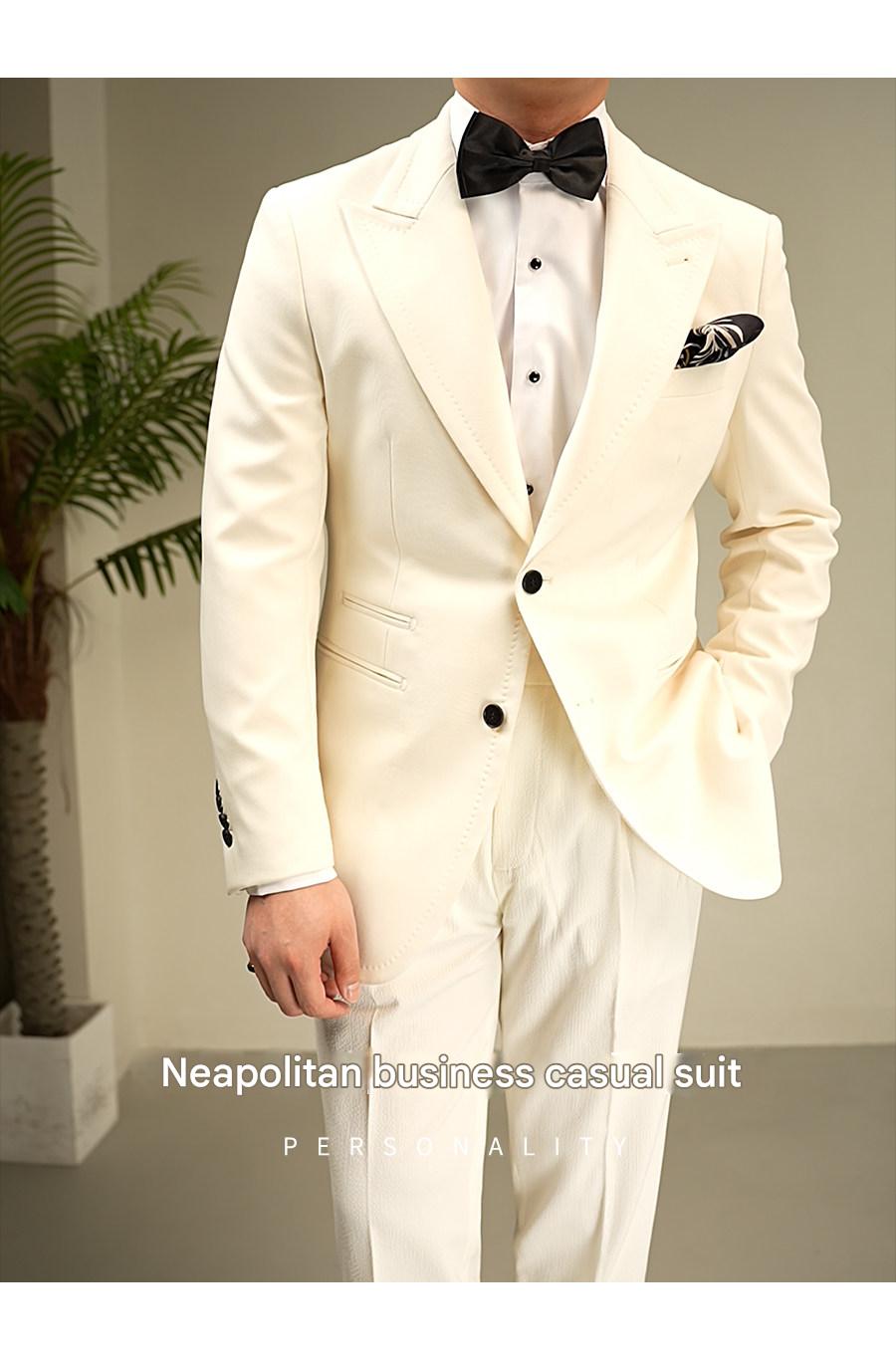 MONSEN Suitory Non-Iron Two-Button Blazer in Performance Blend product image